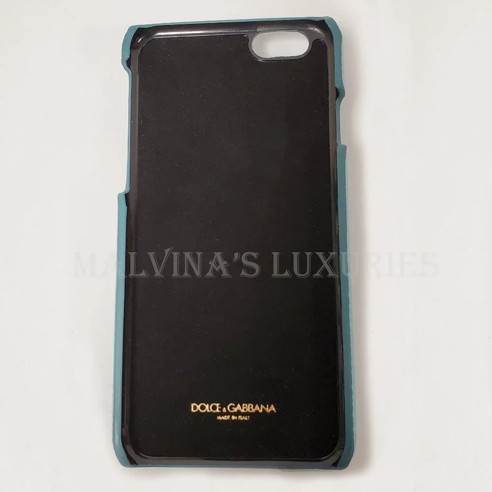 DOLCE & GABBANA PHONE CASE iPHONE COVER CRYSTAL HEARTS SAN VALENTINO